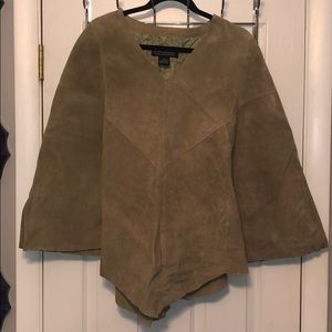 Leather Poncho